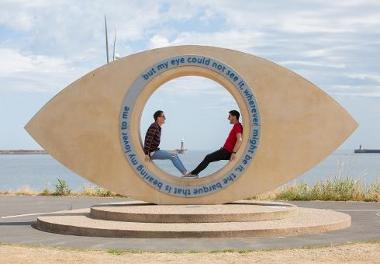 The Eye, public art on South Shields seafront