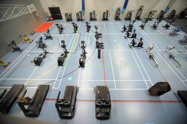 Hebburn Central gym (in sports hall)