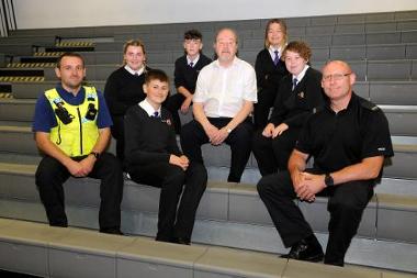 Pupils in Fight against Anti-Social Behaviour