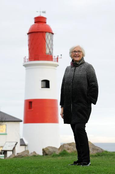 Councillor Joan Atkinson at Souter Lighthouse