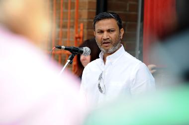 Habib Rahman, a Newcastle councillor, who made the nomination.