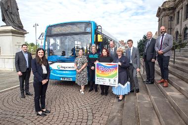 Representatives from Nexus, South Tyneside Council, Stagecoach North East and Transport North East. 