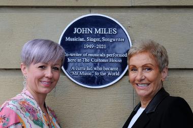 John Miles' daughter Tanya and wife Eileen