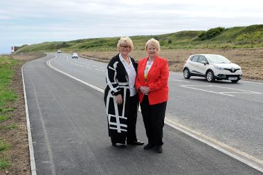 Cllrs Tracey Dixon and Margaret Meling