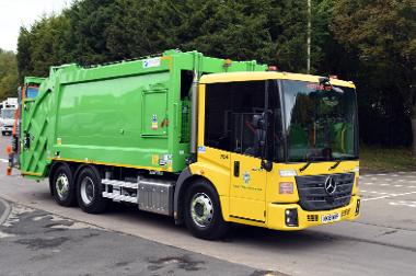 South Tyneside Council bin lorry