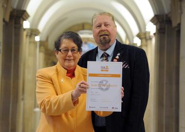 Cllr Ruth Berkley and Cllr Paul Dean 