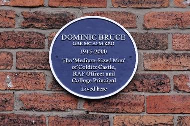 Dominic Bruce - Blue Plaques